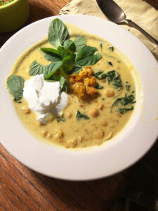 Quarantine Kitchen: Spiced Chickpea Stew